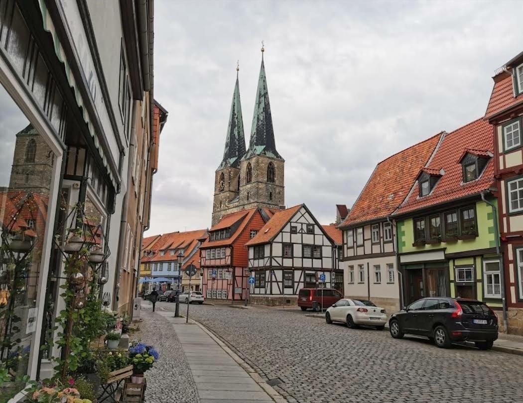 Апартаменты Am Mathildenbrunnen Klein Кведлинбург Экстерьер фото